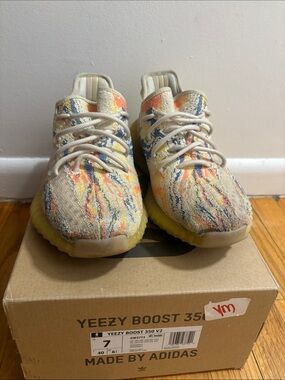 adidas Yeezy Boost 350 V2 — Multicolor Yellow/Blue/Orange